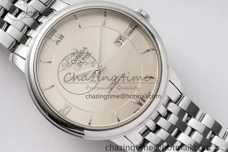 0311 Bright De Ville SS DIWF 1:1 Best Edition Silver Dial SS Markers on SS Bracelet MIYOTA 7848